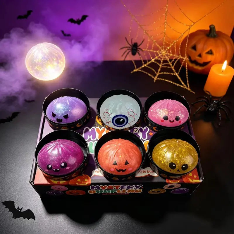 Ghost mochi squishy set for Halloween – view 6