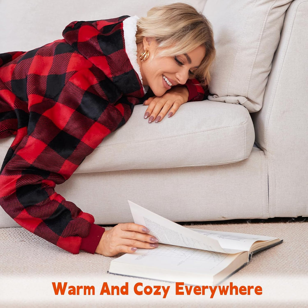 Wearable blanket hoodie – view 6