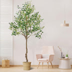 6 ft artificial olive tree – view 5