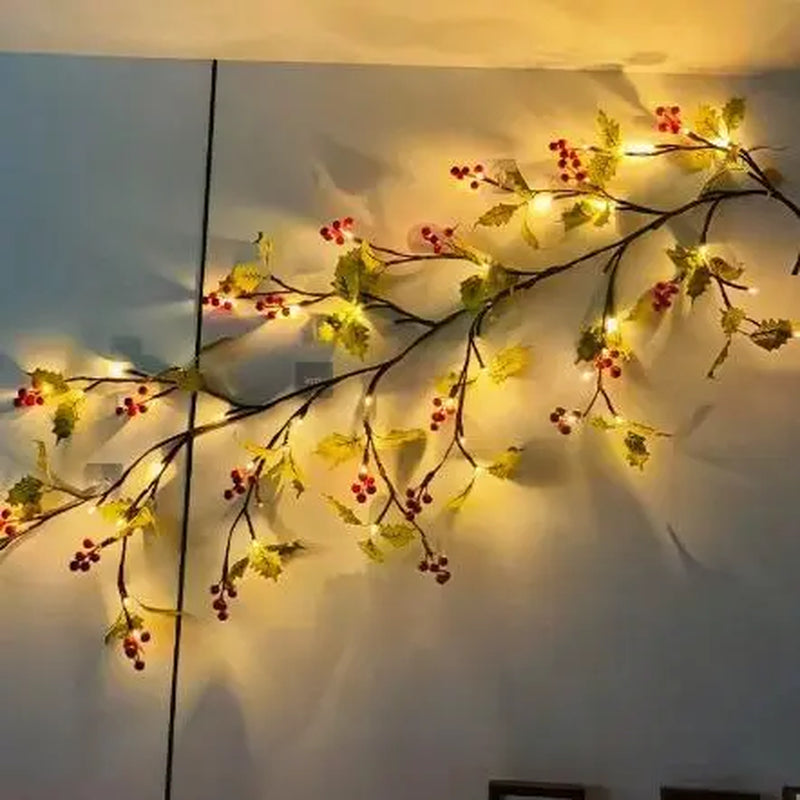 Glowing branch LED light – view 14