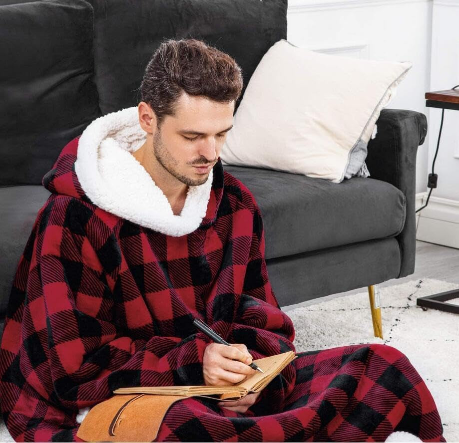 Wearable blanket hoodie – view 9