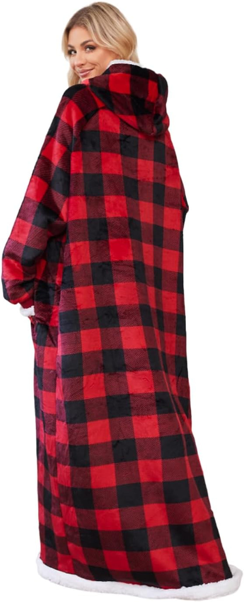 Wearable blanket hoodie – view 2