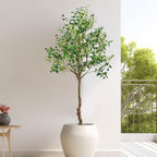 6 ft artificial olive tree – view 6