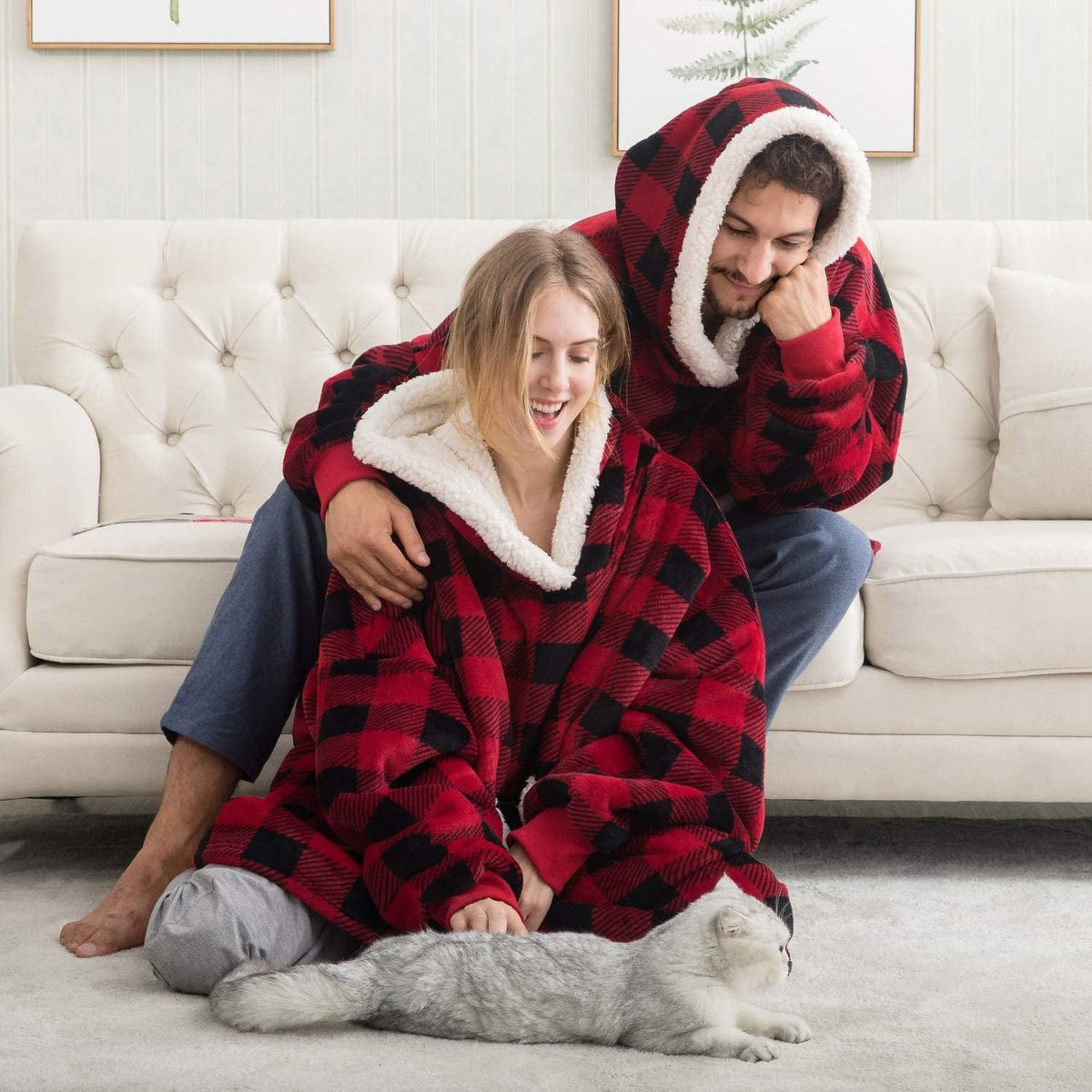 Wearable blanket hoodie – view 7