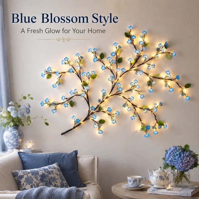 Glowing branch LED light – view 7