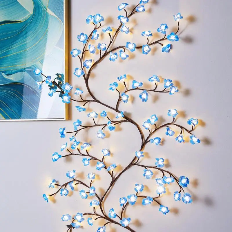Glowing branch LED light