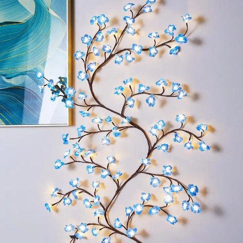 Glowing branch LED light